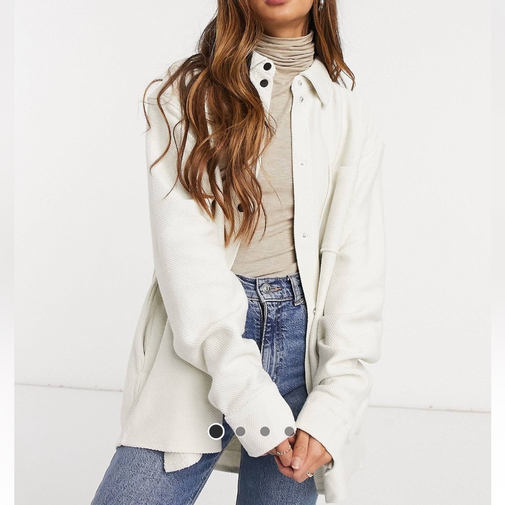 Weekday Woven Knitted Shacket